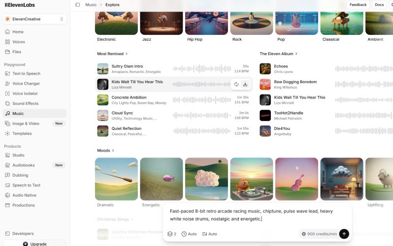 describe idea | 8-Bit Music Generators