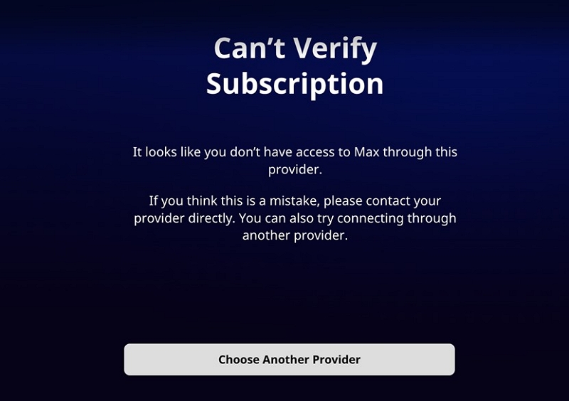 subscription problems | why is hbo max not working
