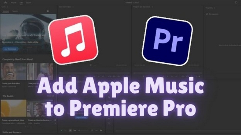 drag it into Premiere Pro | apple music to premiere pro