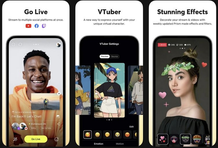 PRISM Live Studio | Add a Background to a Music Performance on AI