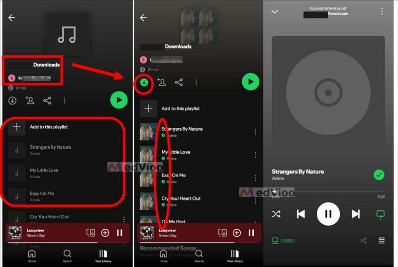 download local files | Add Songs to Playlists on Spotify