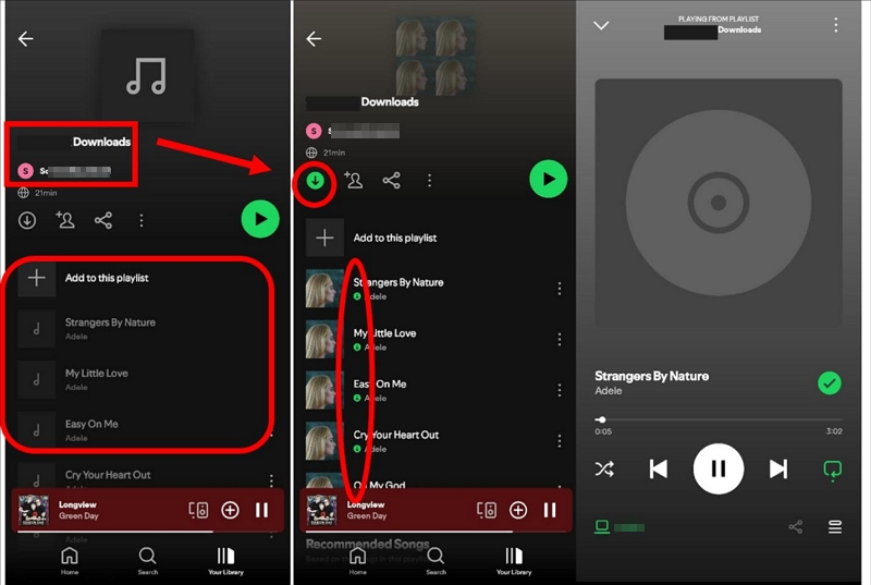 download local files | Add Songs to Playlists on Spotify