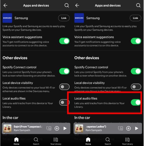 enable Local audio files | Add MP3 to Spotify