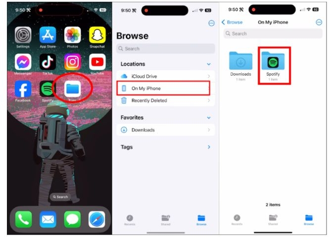 choose Spotify | Add MP3 to Spotify
