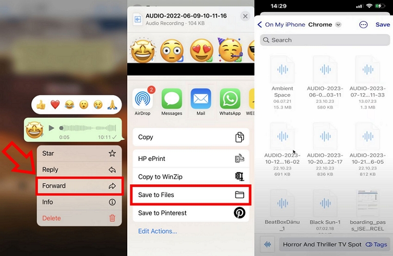 Files app | Add Music to iMovie