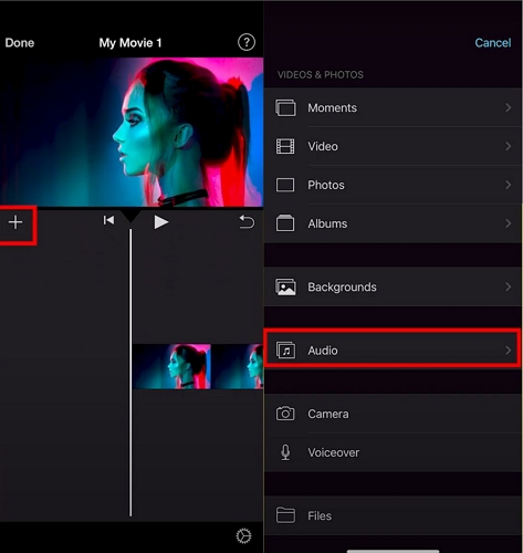 choose My Music | Add Music to iMovie