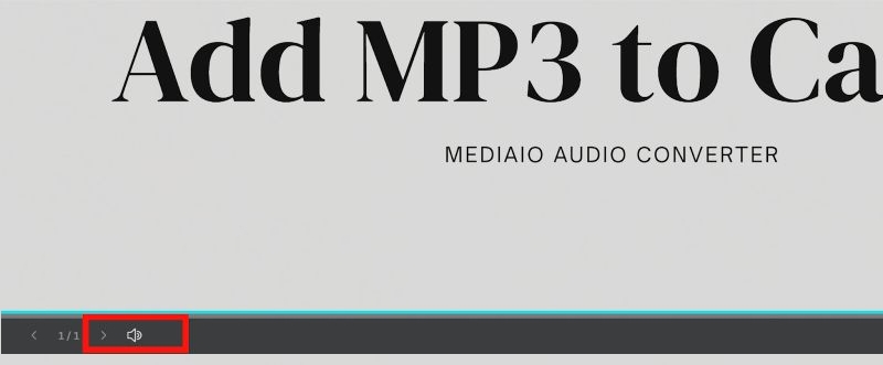 preview slide | Add Music to Canva from Spotify