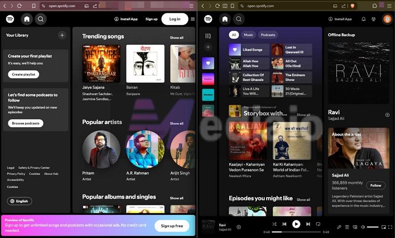 login another Spotify account | Add and Switch Accounts on Spotify