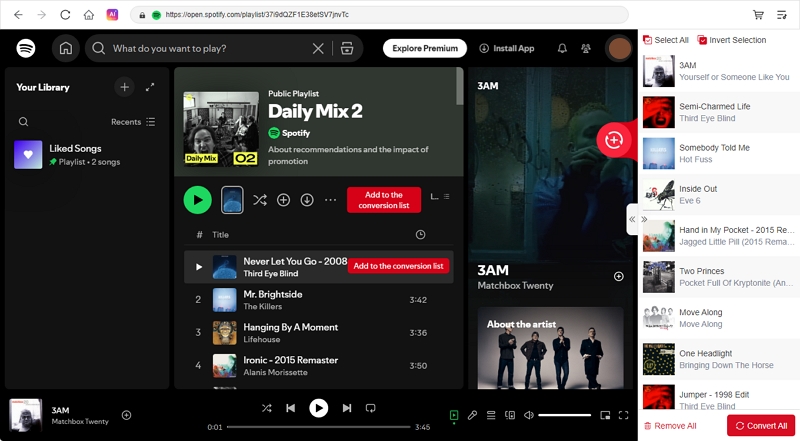 drag songs to download Mediaio | Download Spotify Cover Art