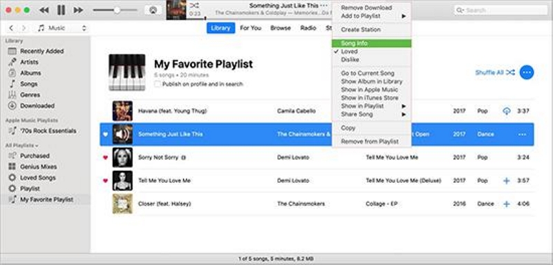 Song Info |sync lyrics on apple music