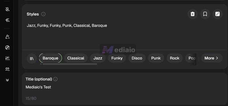 choose Vocal Gender | AI Music Extenders