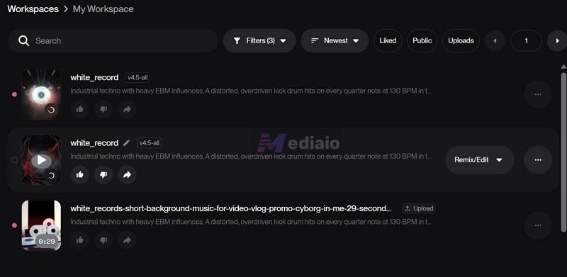 Studio Mode | AI Music Extenders