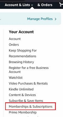 Multiple Accounts or Regions | being charged for Amazon Music