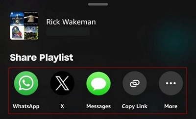 Save a Shared Playlist on Amazon Music | share amazon music playlist