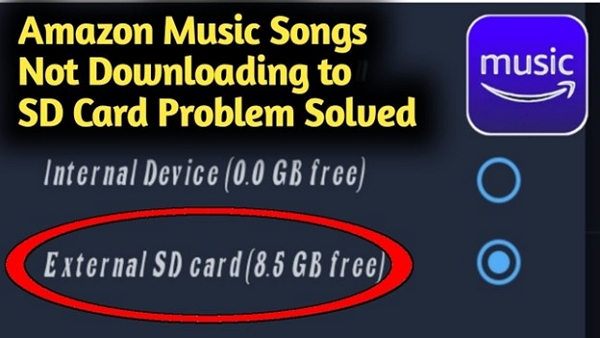 SD card read problems | amazon msic playback errors