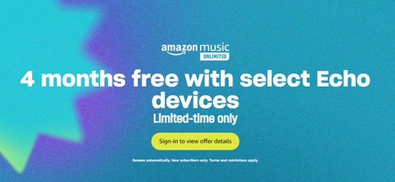 Device-Based Trial | amazon music unlimited free trial