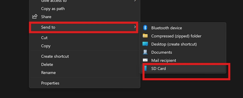 choose Send to | Flip Phones with Spotify