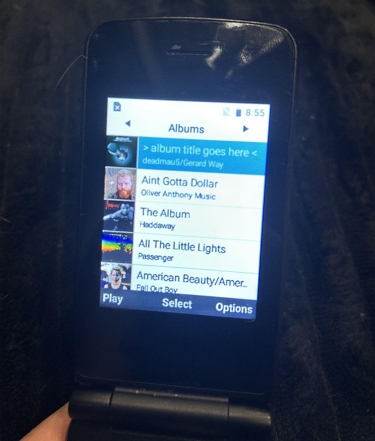 enjoy music on flip offline | Flip Phones with Spotify