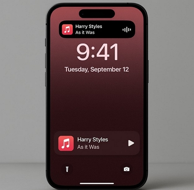 Dynamic Islandt | how to add apple music widget to lock screen