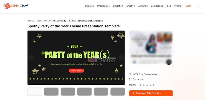 Slidechef | Spotify Slides Templates