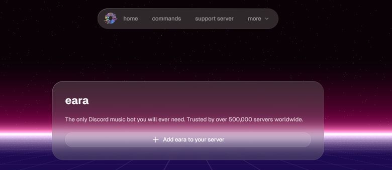 Eara | Discord Music Bots That Play YouTube Music