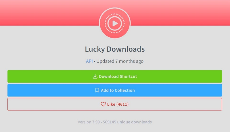 Lucky Downloads | YouTube Video Downloader Shortcuts