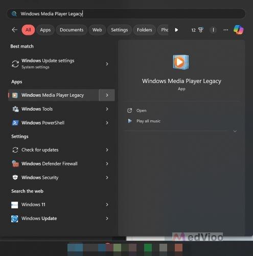 open Windows Media Player | Burn CD from Spotify