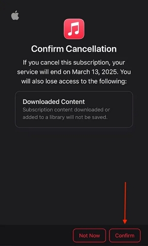 finish cancelling your Apple subscription | cancel apple music subscription