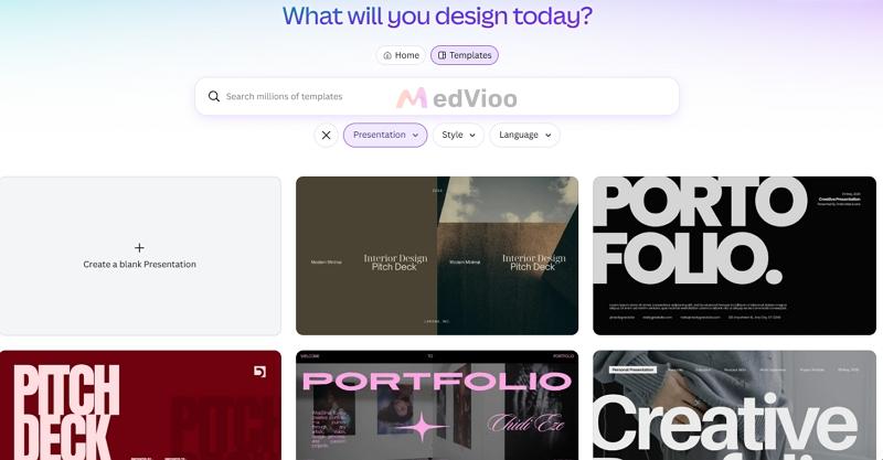 Canva | Spotify Slides Templates