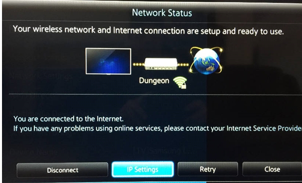 switch to IP Settings | Pandora Not Working