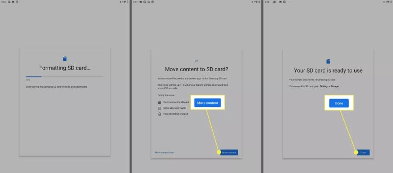 tap Move content | Download Spotify Songs to SD Card