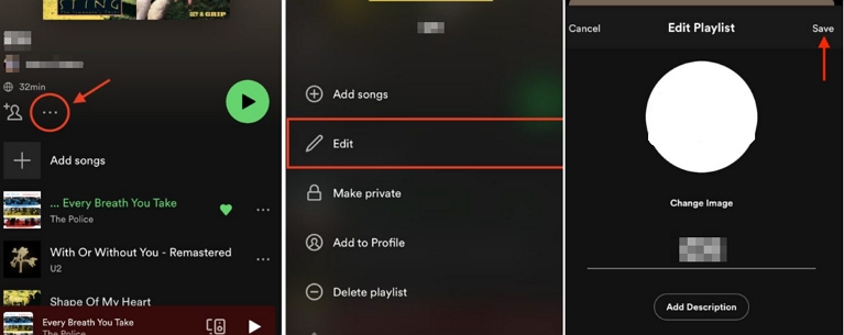 change Spotify playlist cover | Download Cover Art from Spotify
