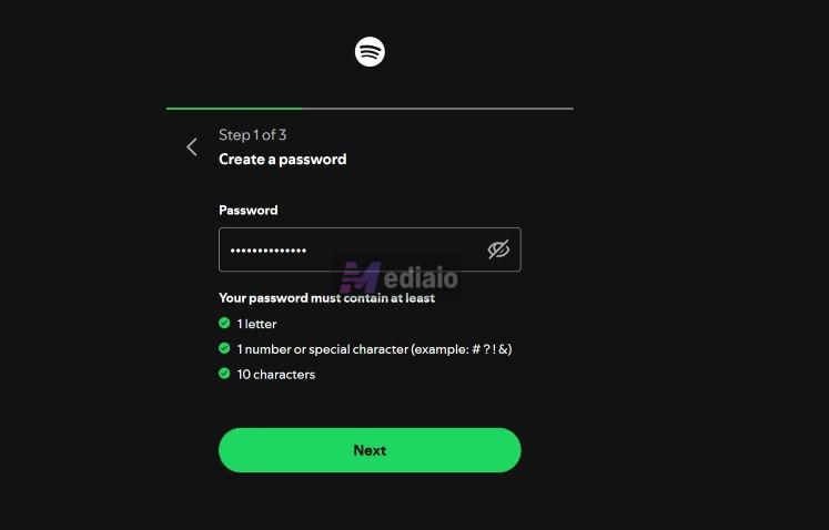 enter new email address | Change Spotify Username