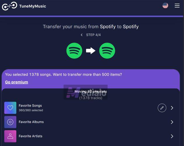 copied playlists | Change Spotify Username