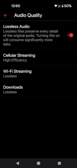 lossless downloads | reduce the size of songs apple music