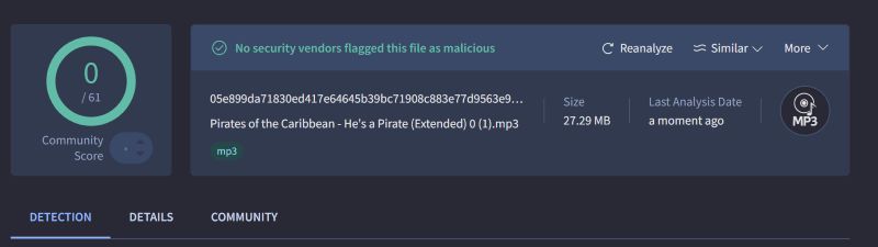 scan downloaded file | CnvMP3 Review