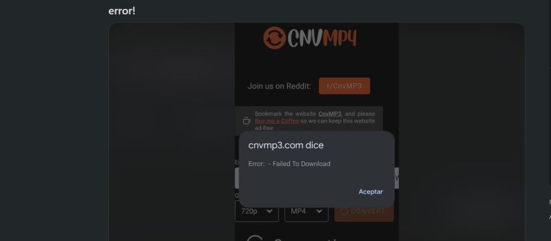 workable but not stable | CnvMP3 Review