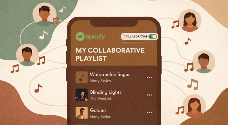create Collaborative Playlist | Make Your Playlist Collaborative on Spotify