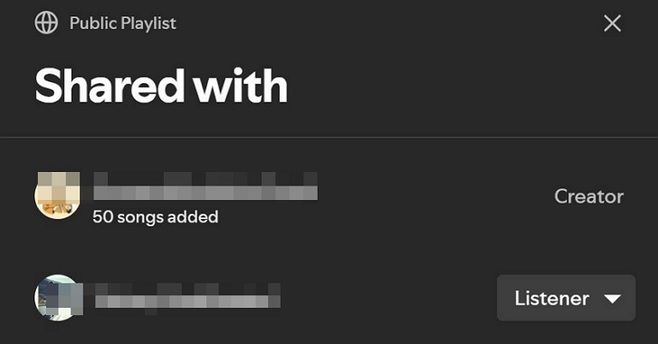 confirm roles in collaborative playlist | Remove Songs from Spotify Playlists