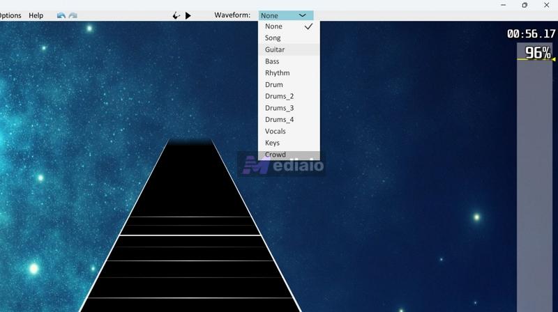 switch to instrument view | Add Songs to Clone Hero