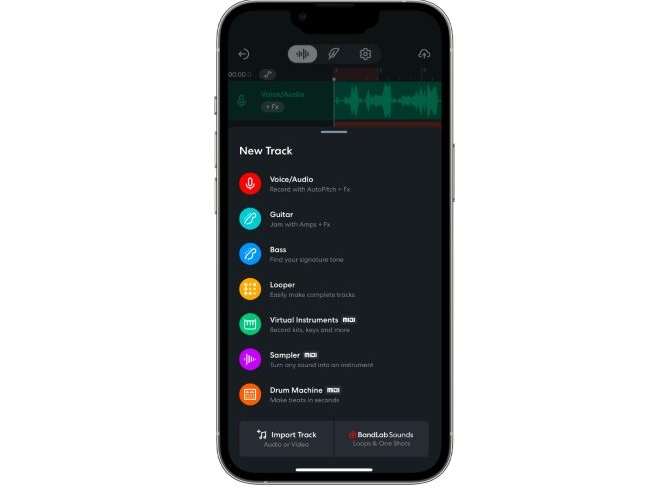 choose BandLab Sounds | Create Music Without Instruments or Musical Skills
