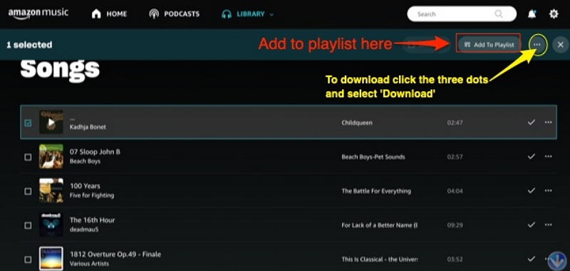 create a playlist on amazon | create a playlist on amazon music
