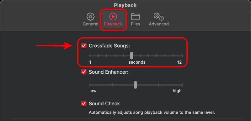 turn on Crossfade Songs | Crossfade YouTube Music
