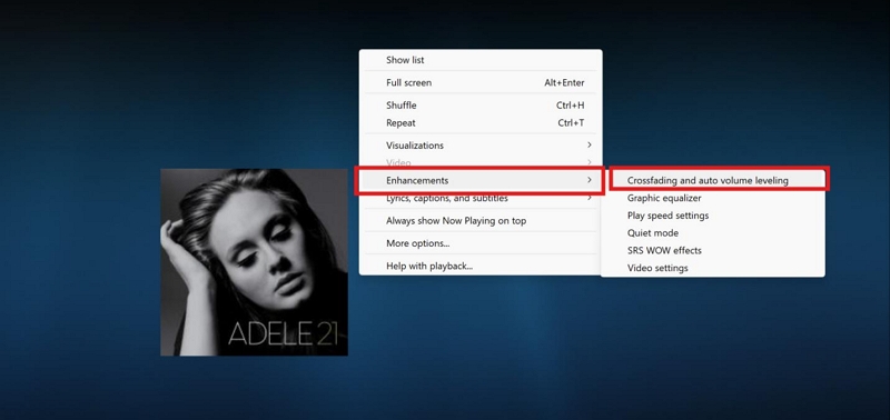 expand player view | Crossfade YouTube Music