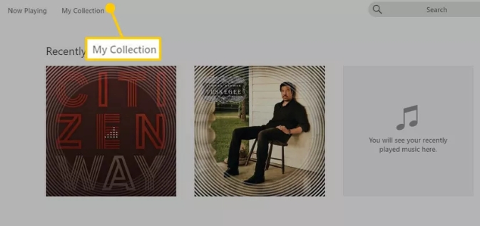 click My Collection | Delete Stations on Pandora