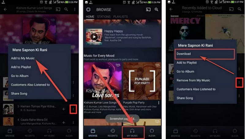 Download Amazon Music for Offline Use | amazon music unlimited