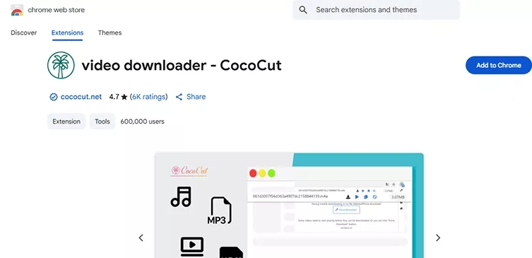 add CocoCut extension | Download Music from Pandora