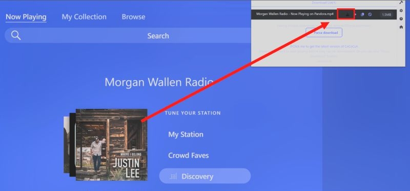 select Download | Download Music from Pandora