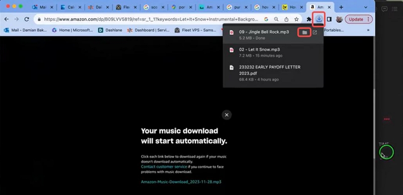 Save the MP3 | amazon music download mac