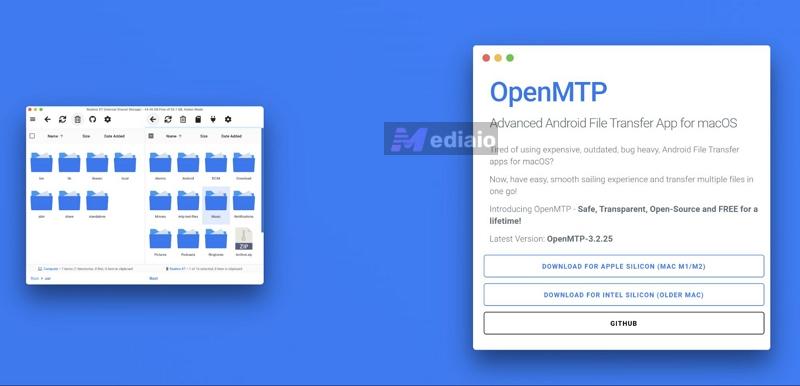 OpenMTP | Download Music to Your Phone from Your Phone
